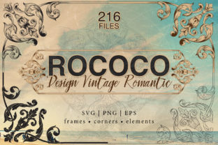 Download Rococo Romance Ornament Page Decor - Rococo Collection
