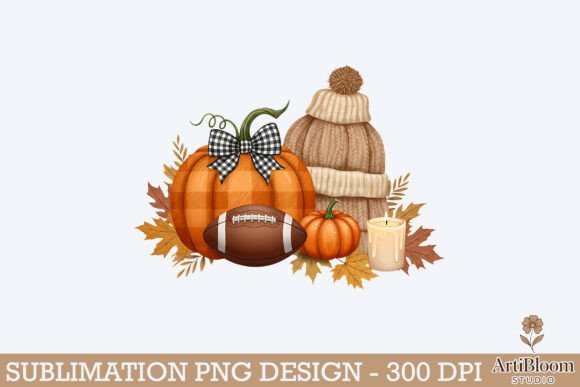 Download Autumn Football Vibes Sweet Design Png - Sweet design Collection