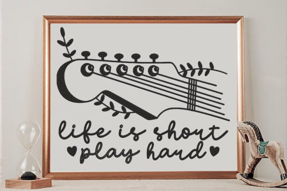 Download Life is Short Play Hard Musician - Premium Resources