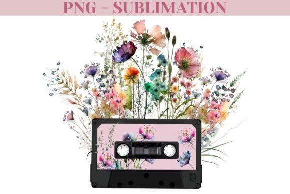 Download Retro Music Tape PNG Digital Download - Digital download Collection